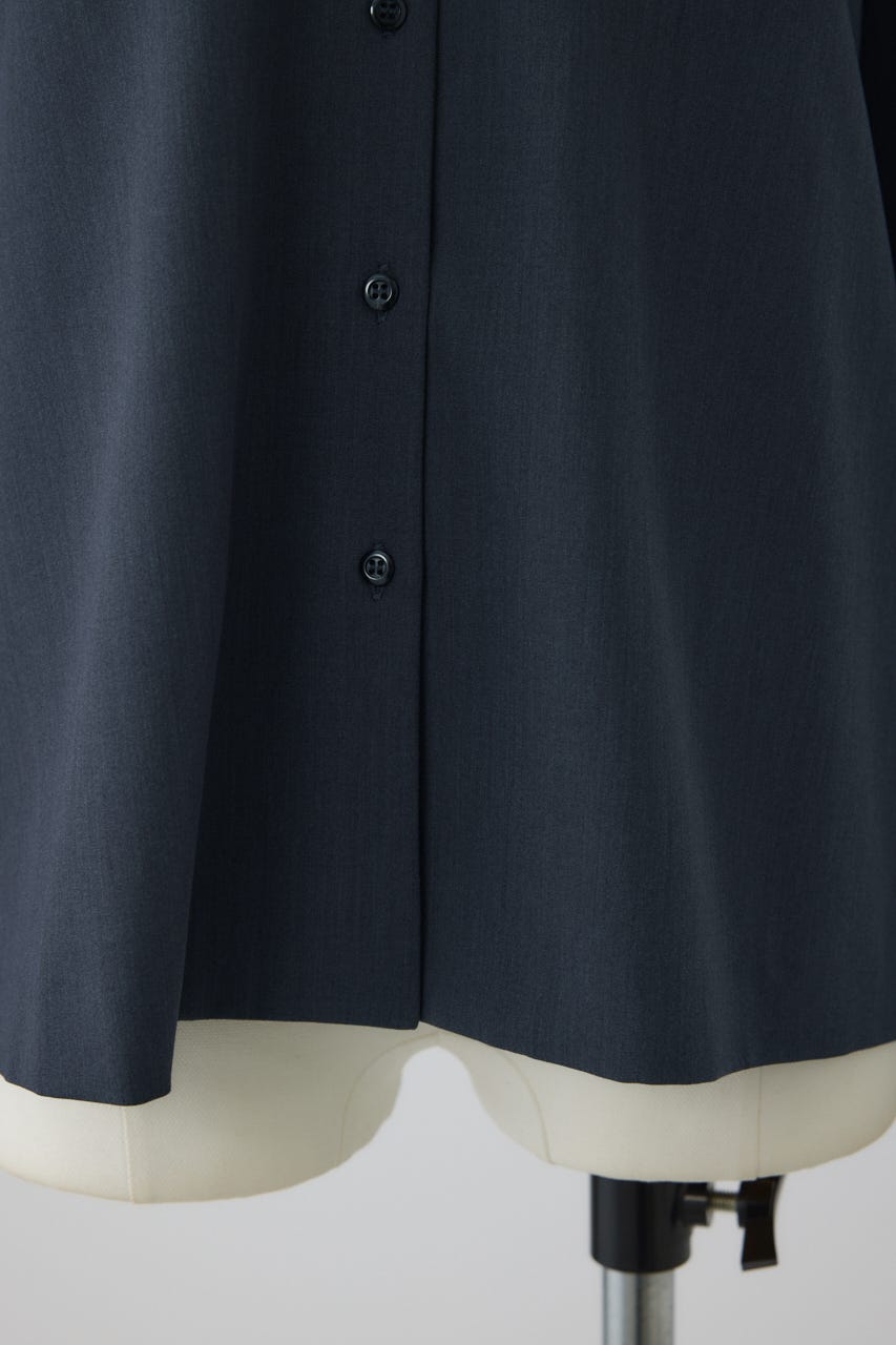 【26FW PRE ORDER】Collar loose wide SH GRY 38