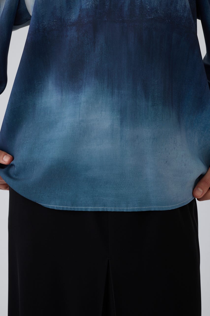 9/16- order start U-art choker blouse BLU 38