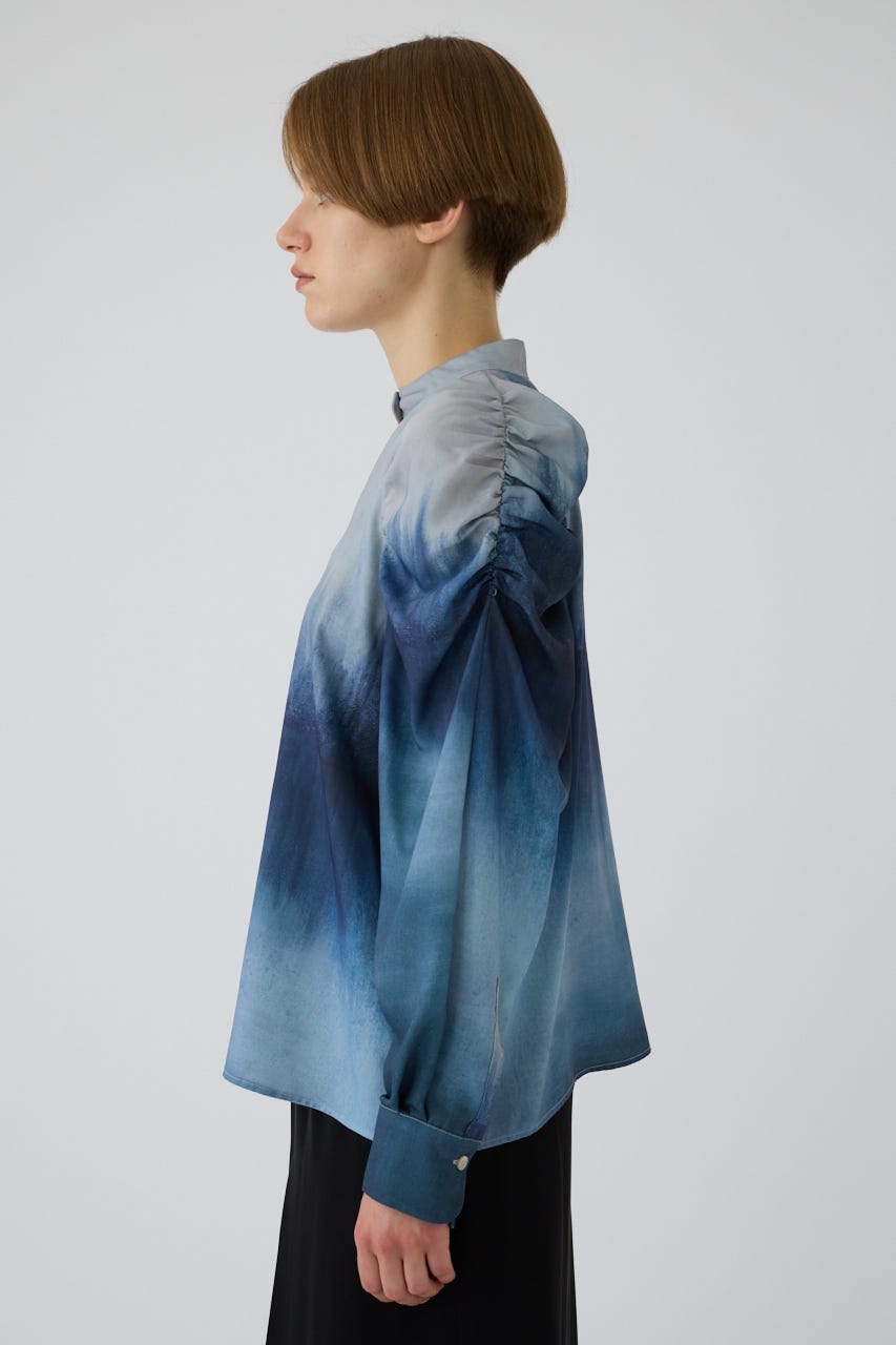 9/16- order start U-art choker blouse BLU 38