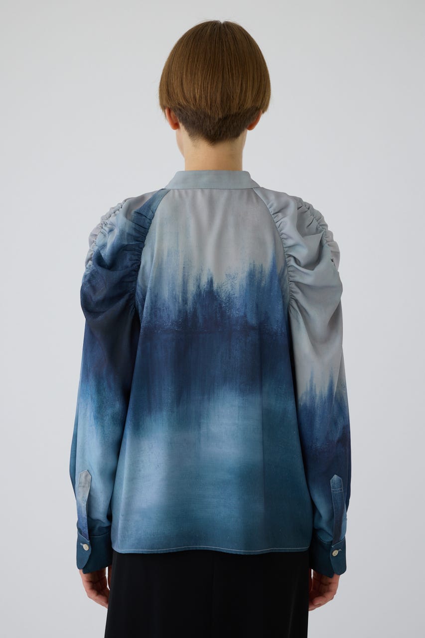 9/16- order start U-art choker blouse BLU 38