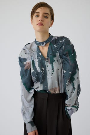 9/16- order start U-art choker blouse