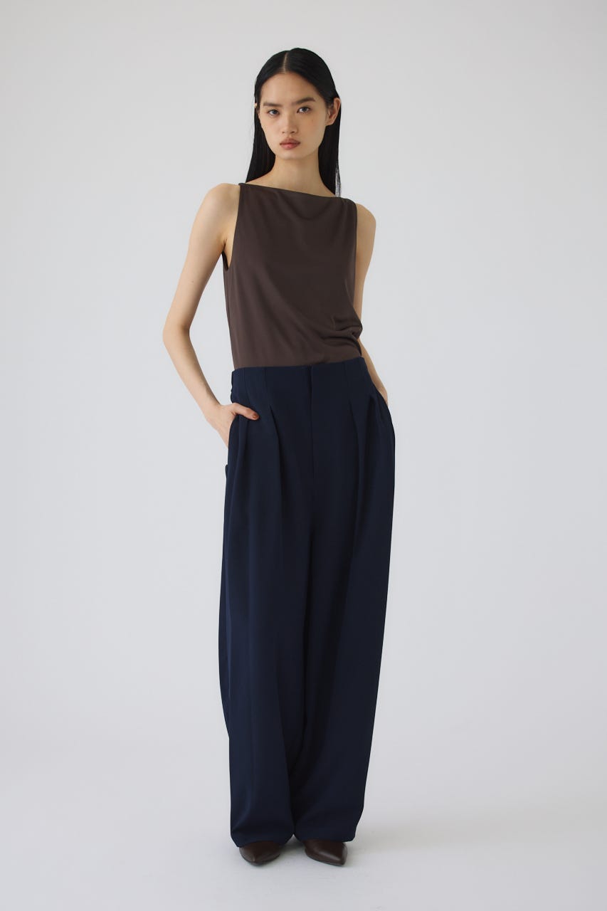 7/1- order start Georgette tuck PT NVY 38