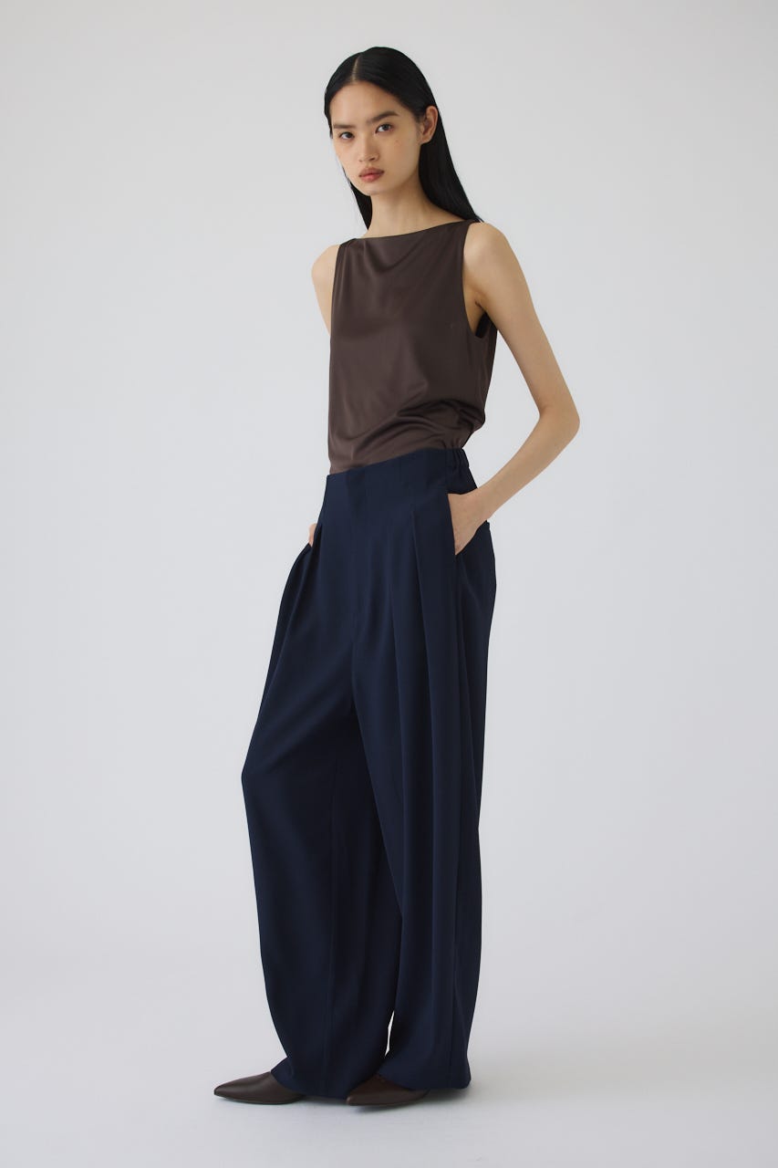 7/1- order start Georgette tuck PT NVY 38