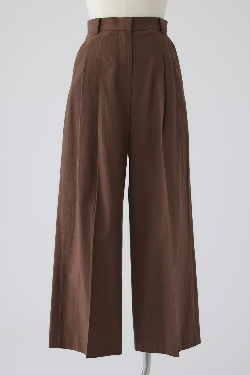 7/1- order start Linen mix slacks BRN 36