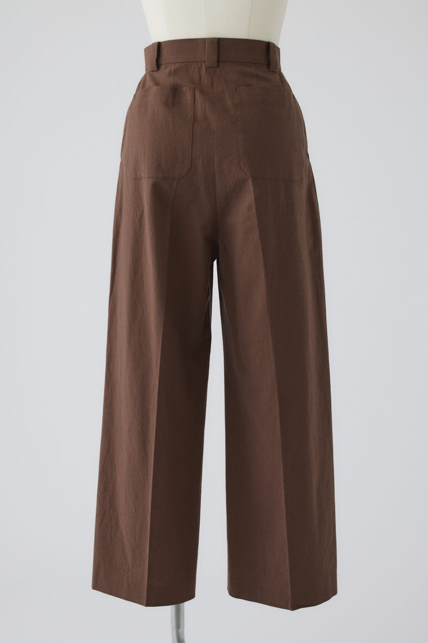 7/1- order start Linen mix slacks BRN 36