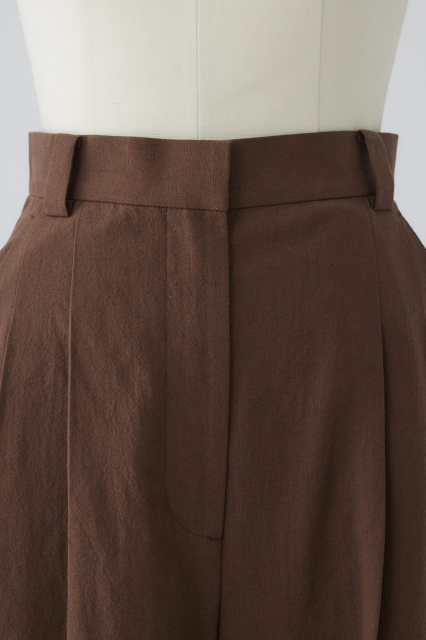 7/1- order start Linen mix slacks BRN 36