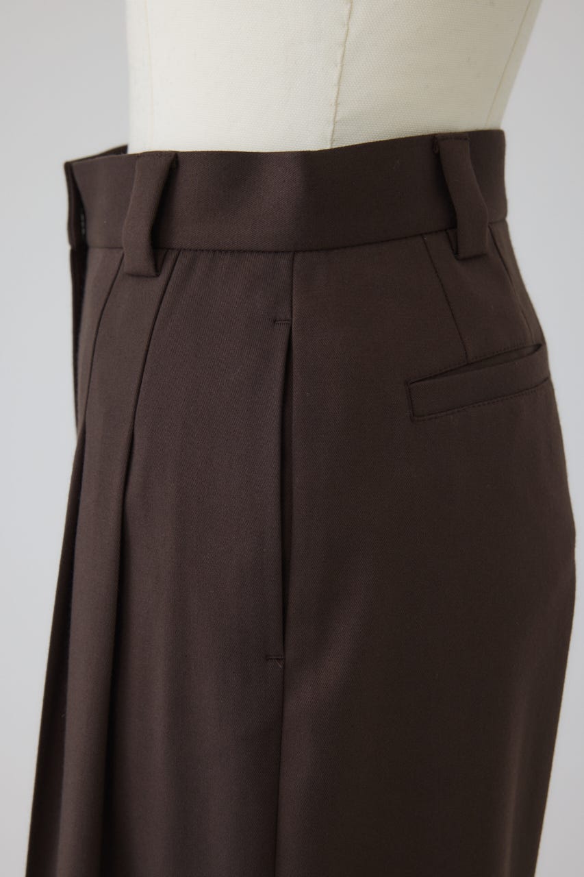 【26FW PRE ORDER】Loose slacks BRN 38