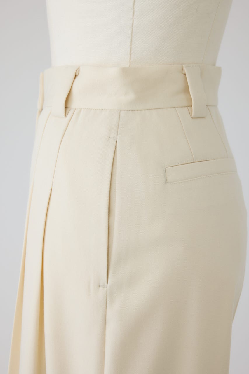 【26FW PRE ORDER】Loose slacks IVOY 36