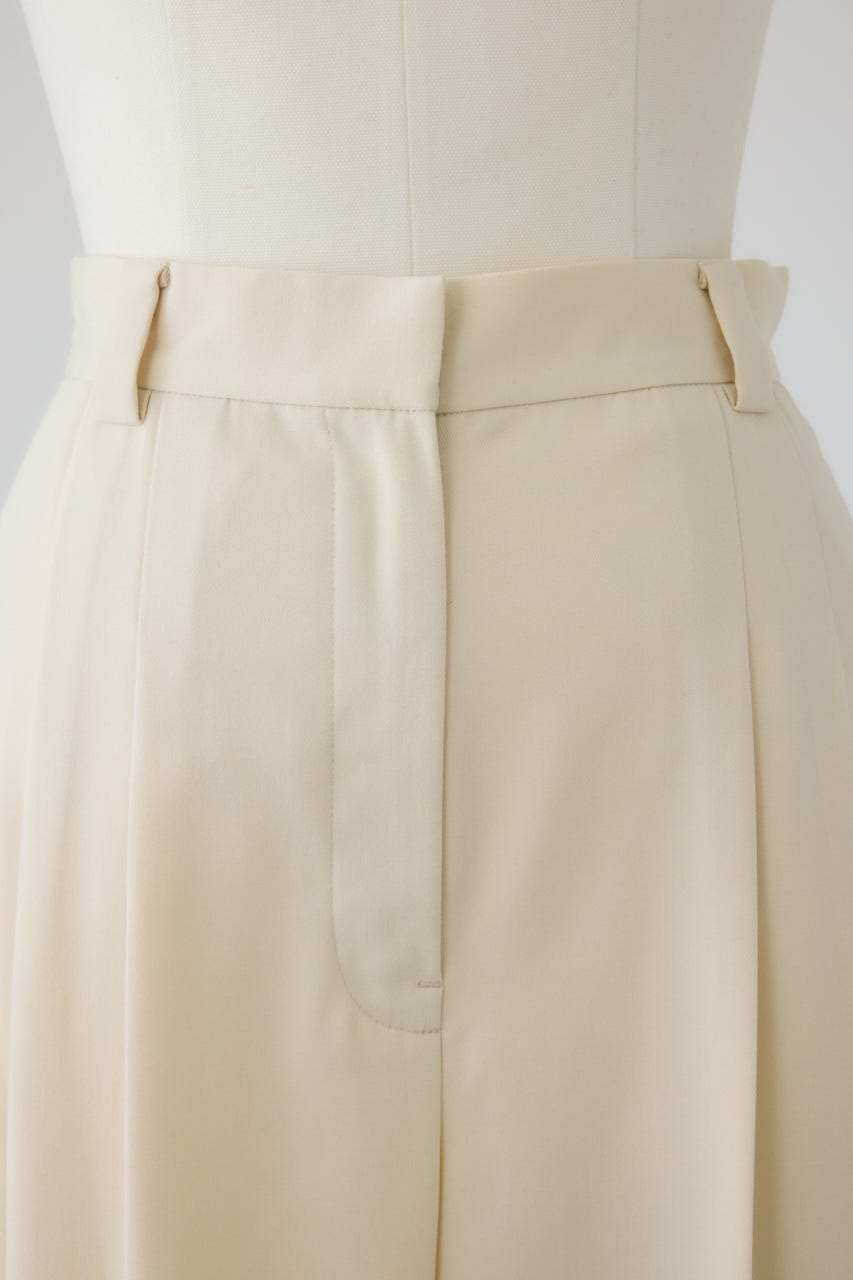 【26FW PRE ORDER】Loose slacks IVOY 36