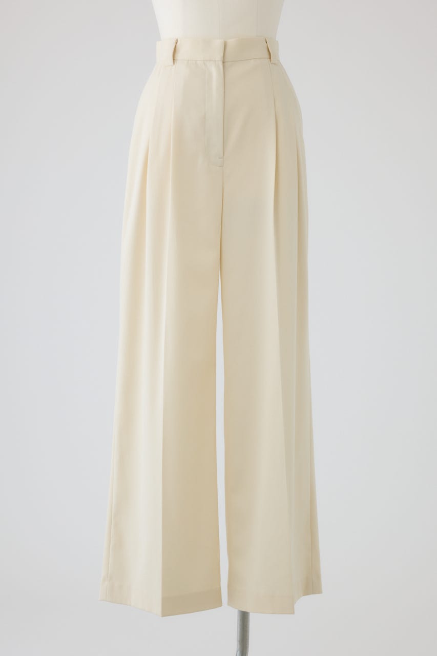 【26FW PRE ORDER】Loose slacks IVOY 36