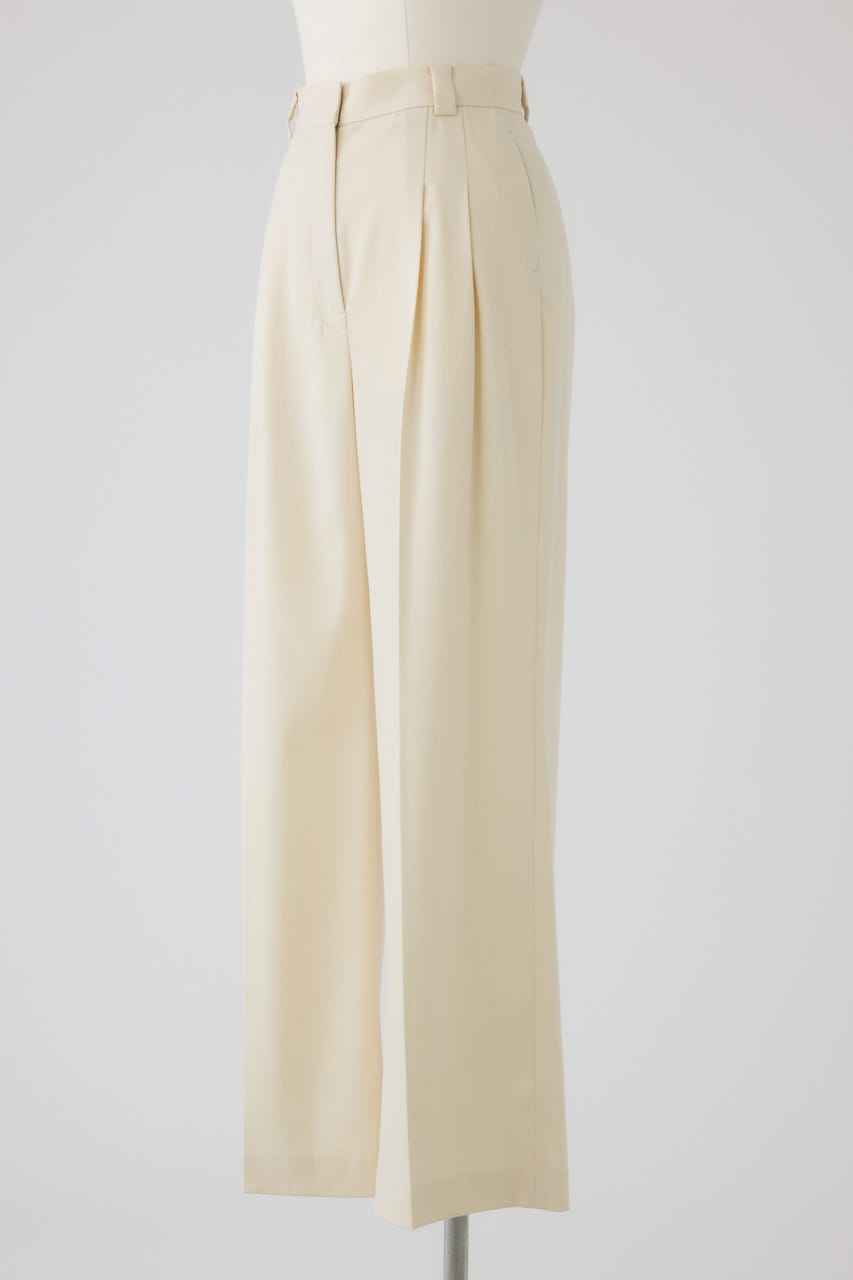 【26FW PRE ORDER】Loose slacks IVOY 36