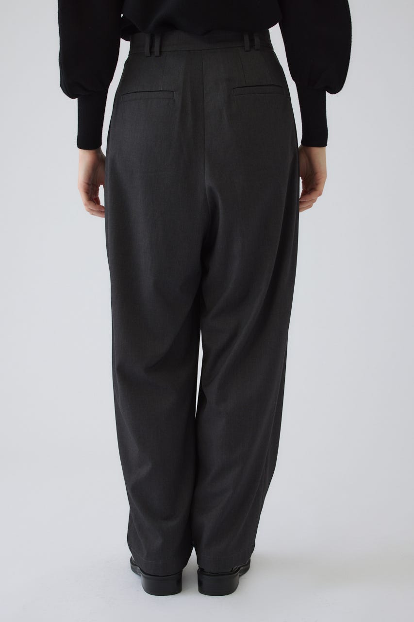 9/16- order start W tuck wide slacks GRY 38