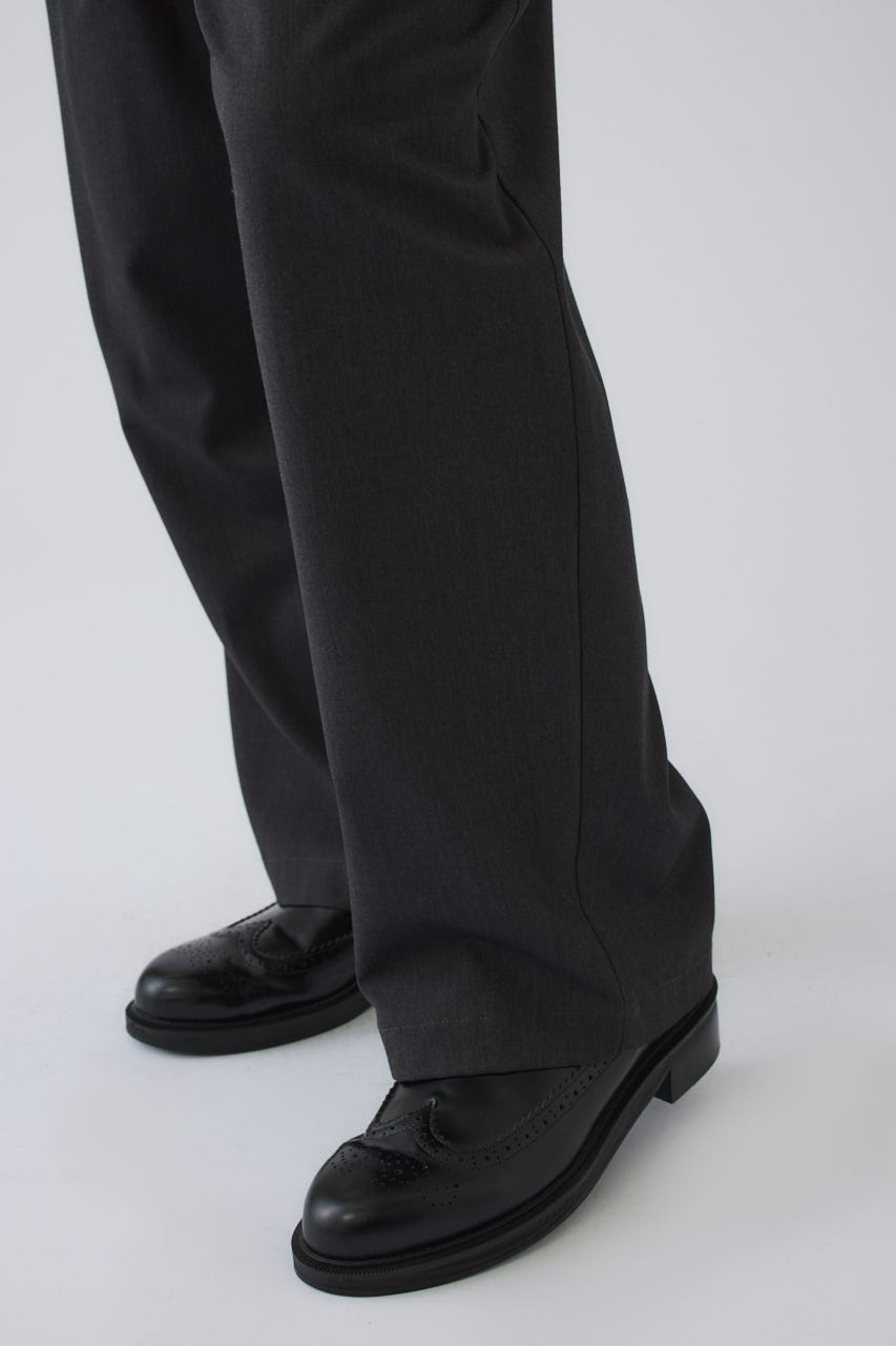 9/16- order start W tuck wide slacks GRY 38