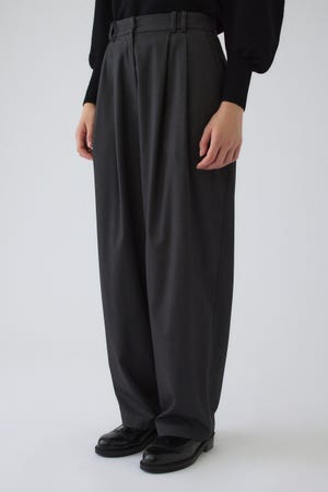 9/16- order start W tuck wide slacks