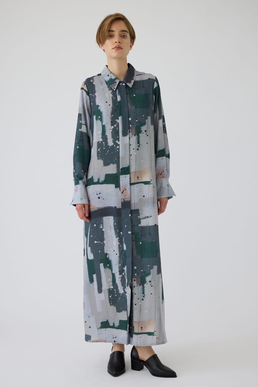 9/16- order start U-art shirt dress GRN 36
