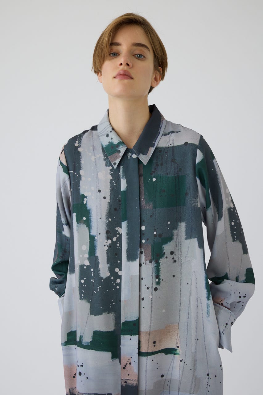 9/16- order start U-art shirt dress GRN 36