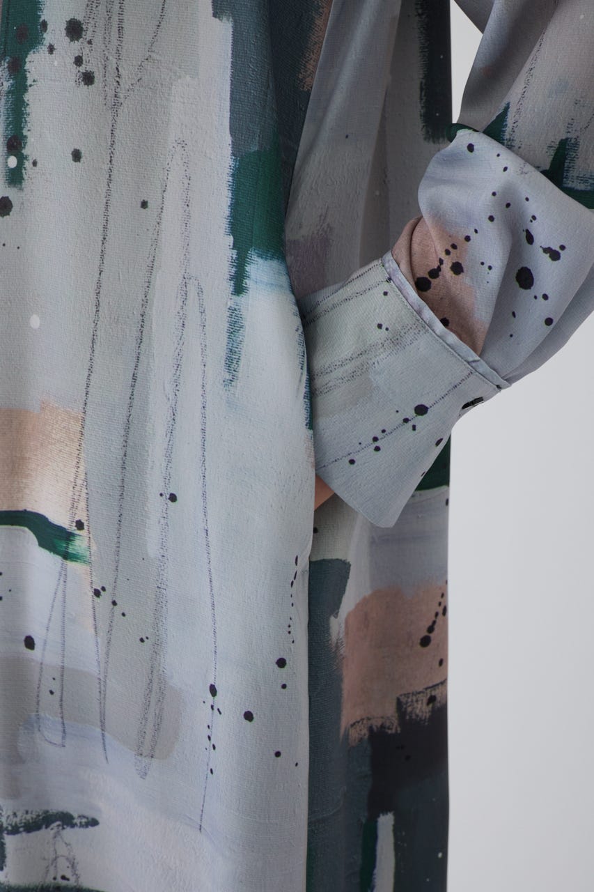 9/16- order start U-art shirt dress GRN 36