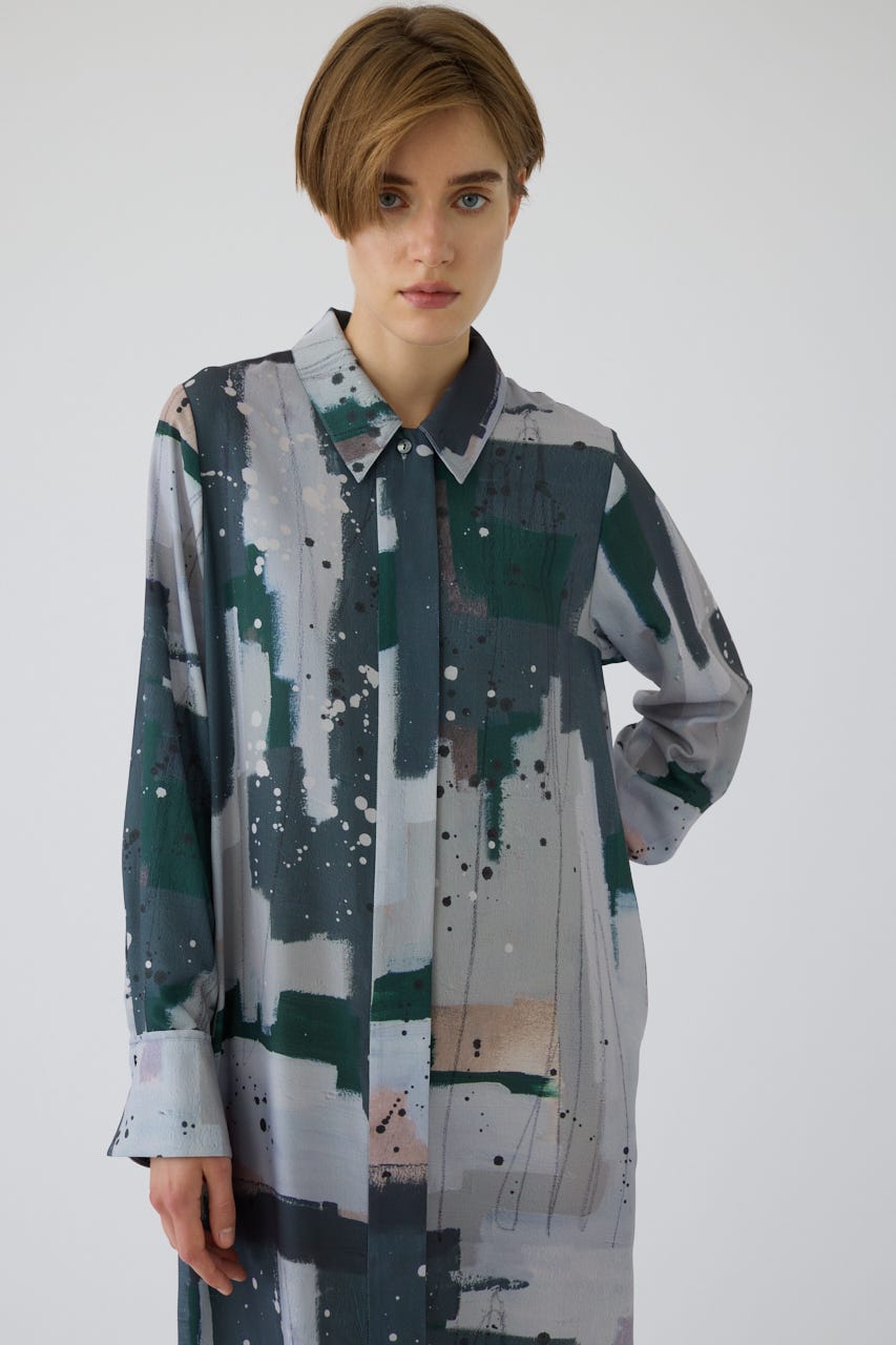 9/16- order start U-art shirt dress GRN 36