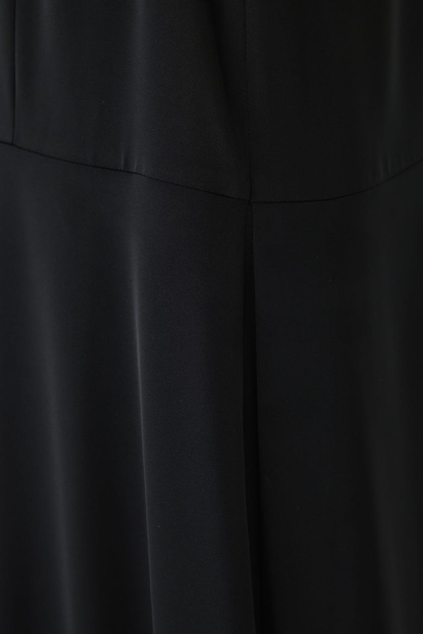 【26FW PRE ORDER】Back flap noble dress BLK 36