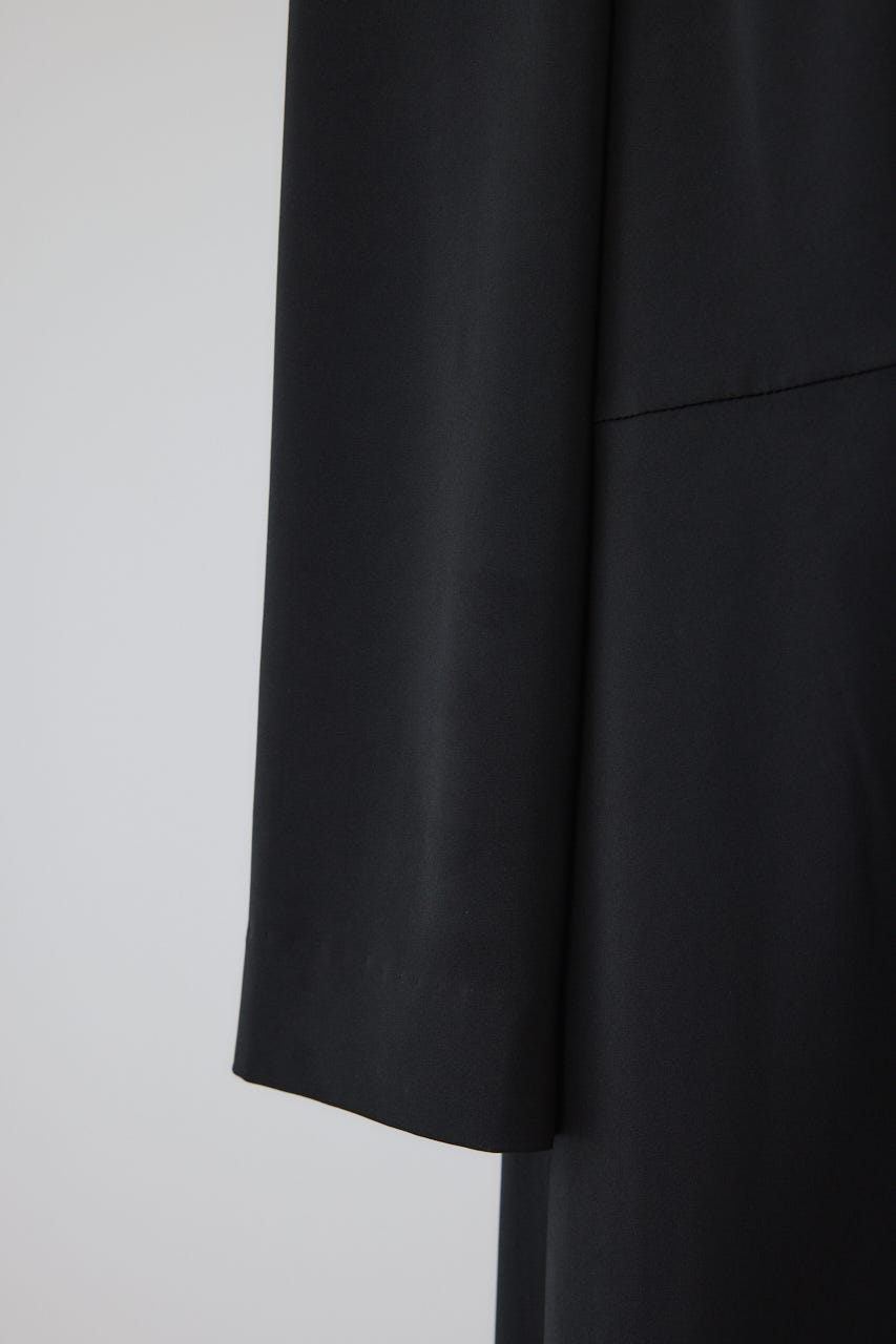【26FW PRE ORDER】Back flap noble dress BLK 36