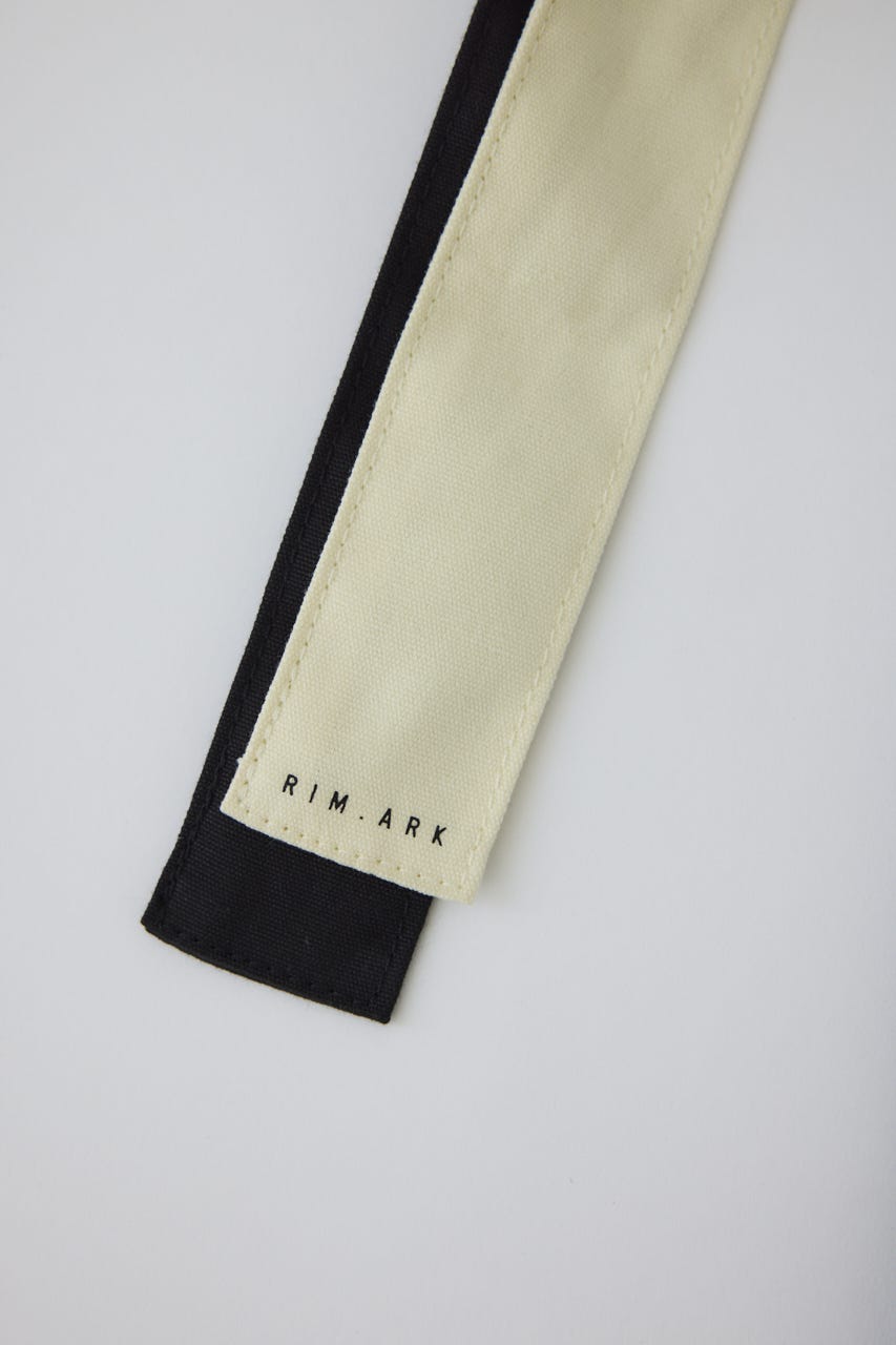 【26FW PRE ORDER】Canvas shoulder bag BLK FREE