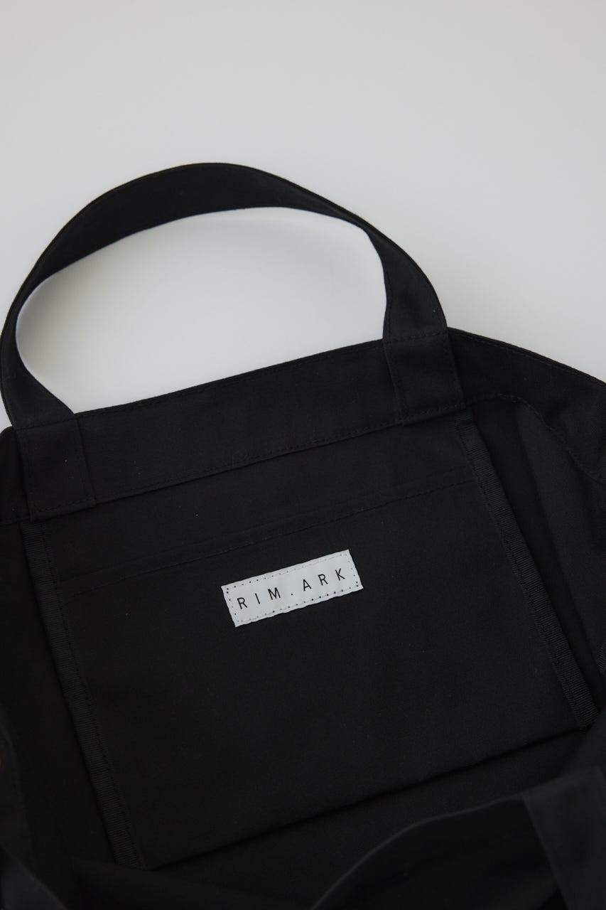 【26FW PRE ORDER】Canvas shoulder bag BLK FREE