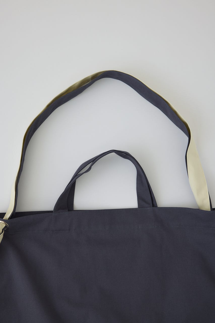【26FW PRE ORDER】Canvas shoulder bag GRY FREE