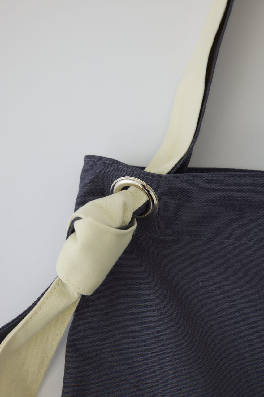 【26FW PRE ORDER】Canvas shoulder bag GRY FREE