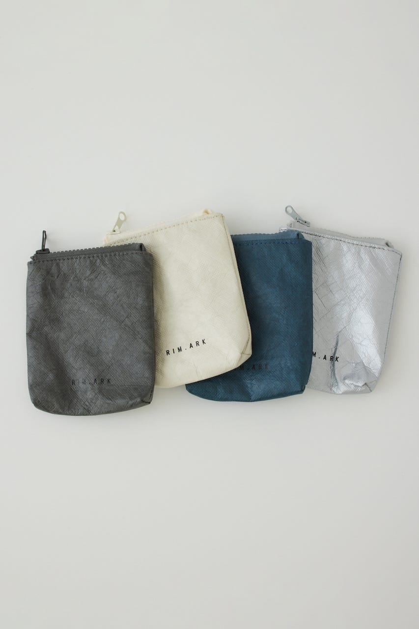 9/16- order start Paper like mini pouch GRY FREE