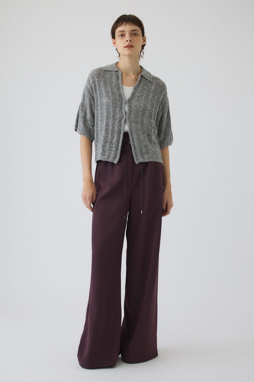 6/17- order start Summer knit shirt GRY FREE