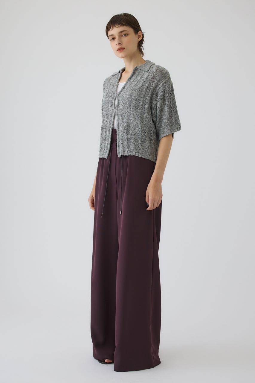 6/17- order start Summer knit shirt GRY FREE