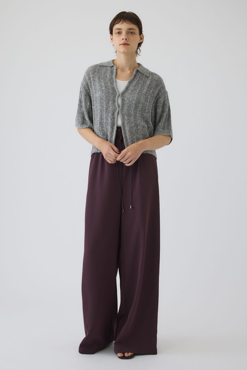 6/17- order start Summer knit shirt GRY FREE