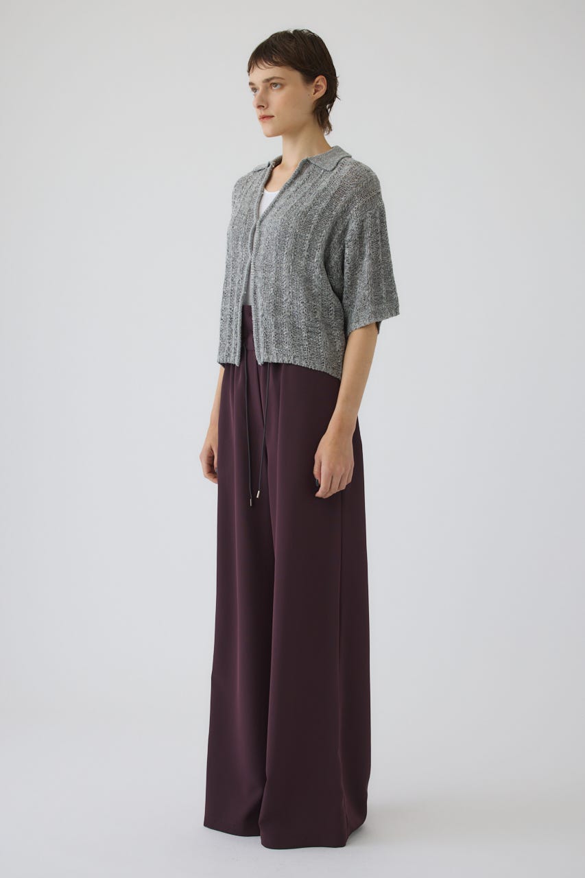 6/17- order start Summer knit shirt GRY FREE