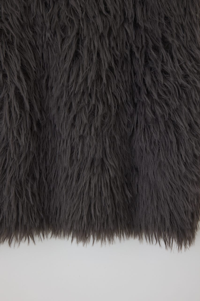 【26FW PRE ORDER】Two tipes over knit vest GRY FREE