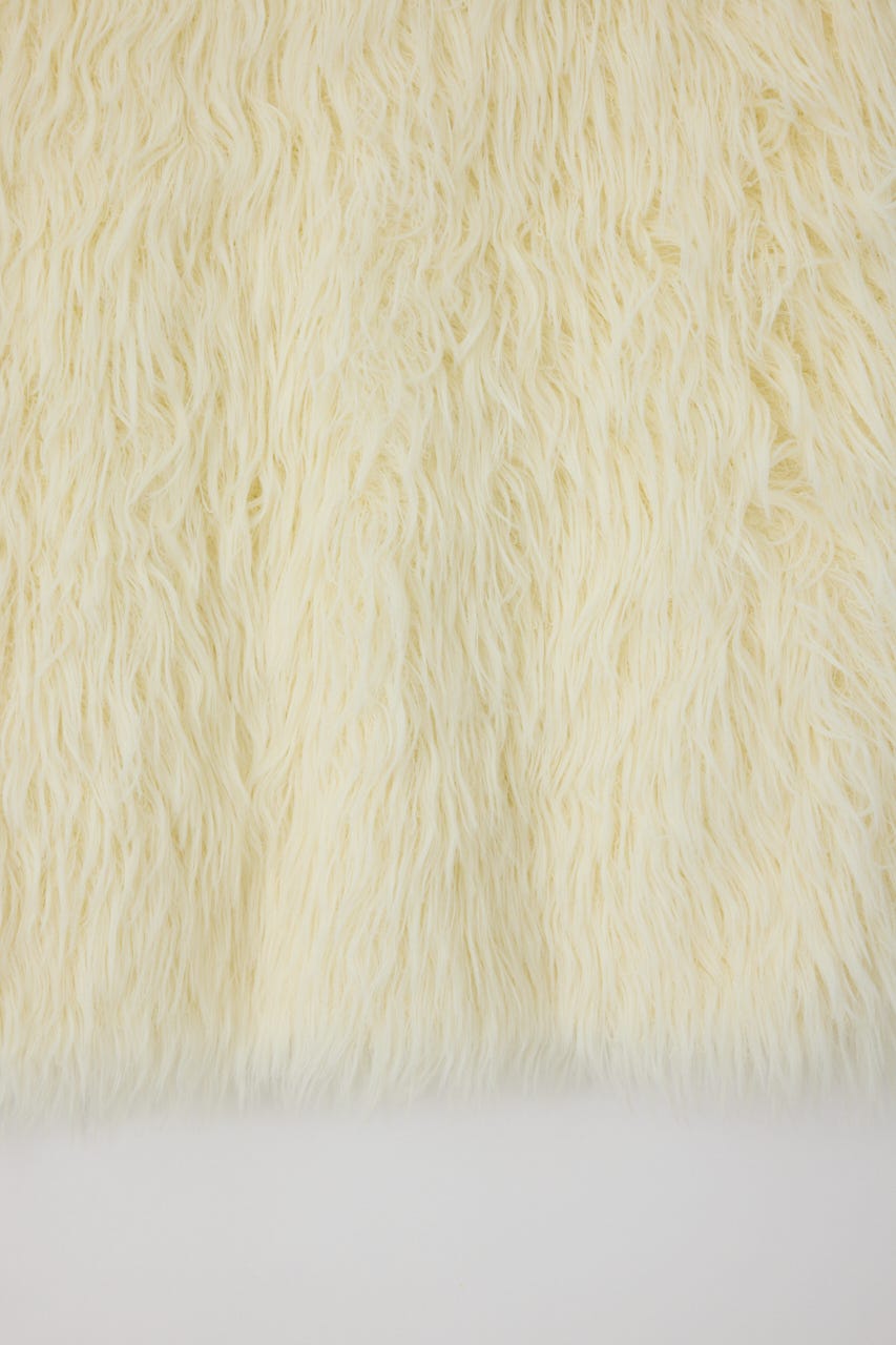 【26FW PRE ORDER】Two tipes over knit vest WHT FREE