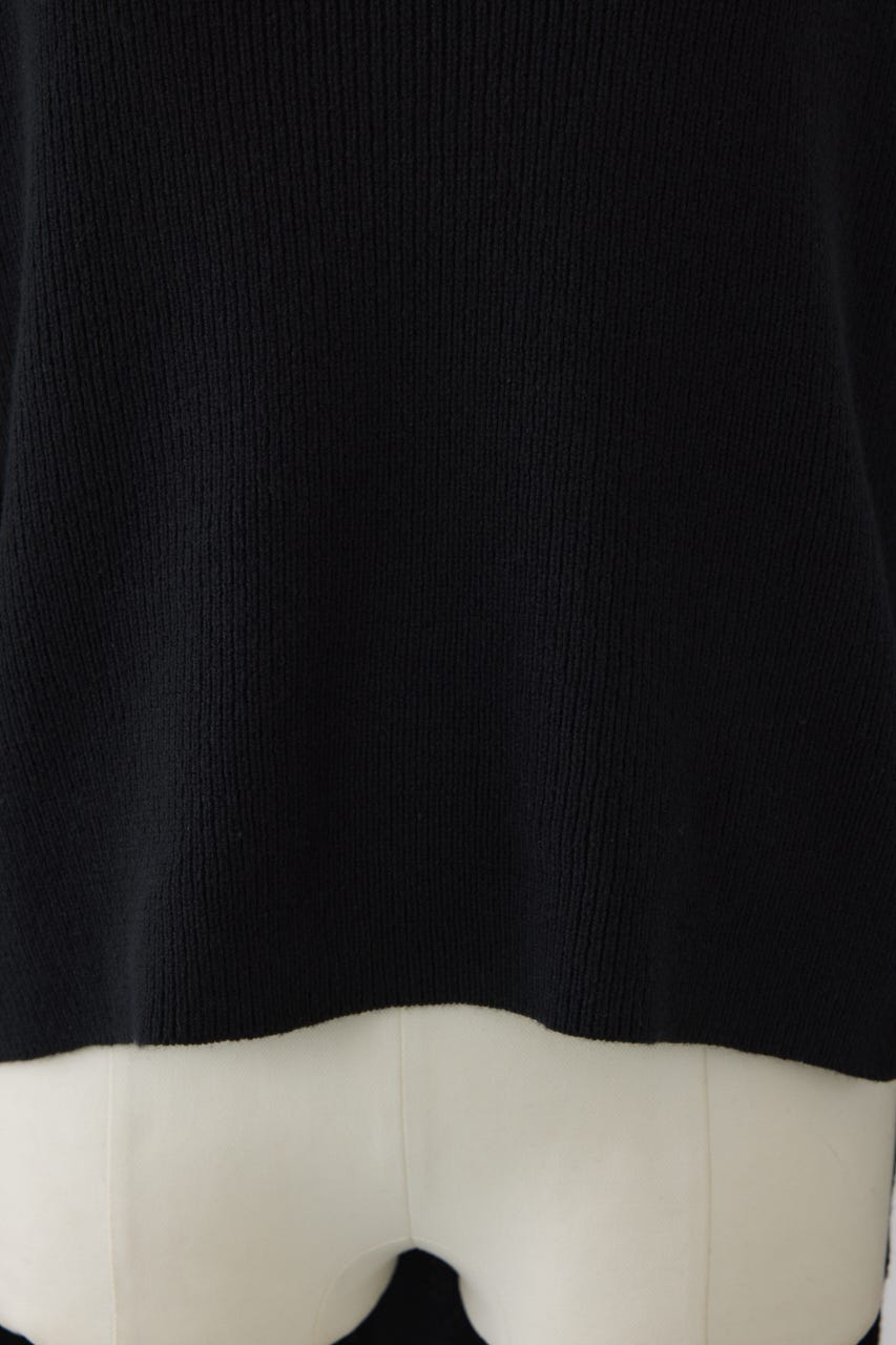 【26FW PRE ORDER】Back long tops BLK FREE