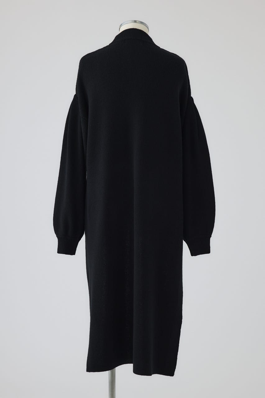 【26FW PRE ORDER】Back long tops BLK FREE