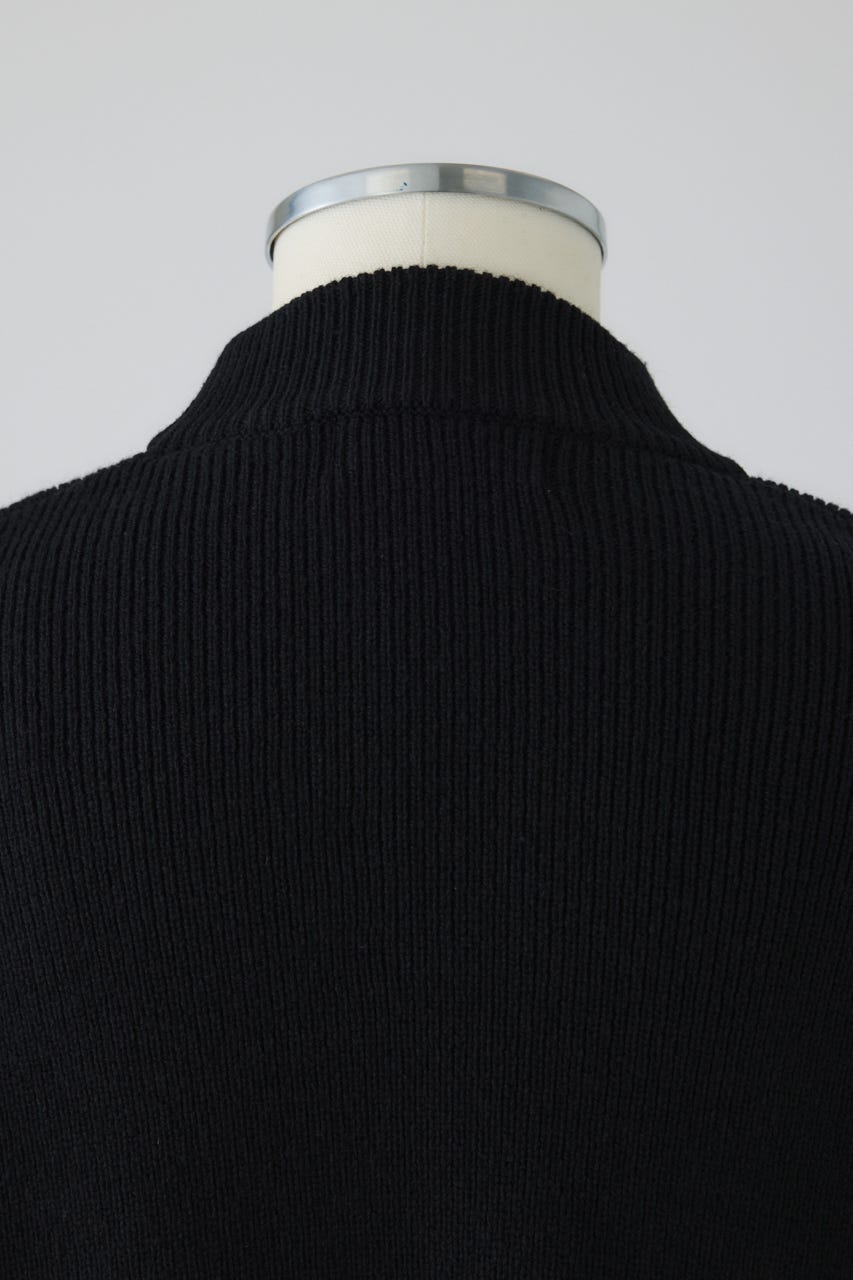 【26FW PRE ORDER】Back long tops BLK FREE