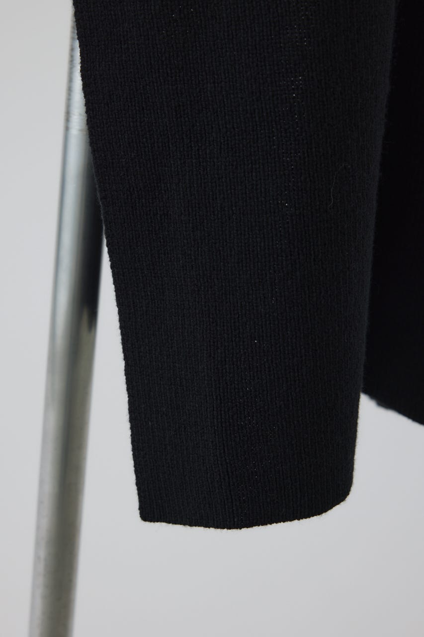 【26FW PRE ORDER】Back long tops BLK FREE