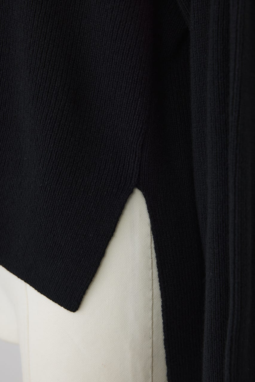 【26FW PRE ORDER】Back long tops BLK FREE