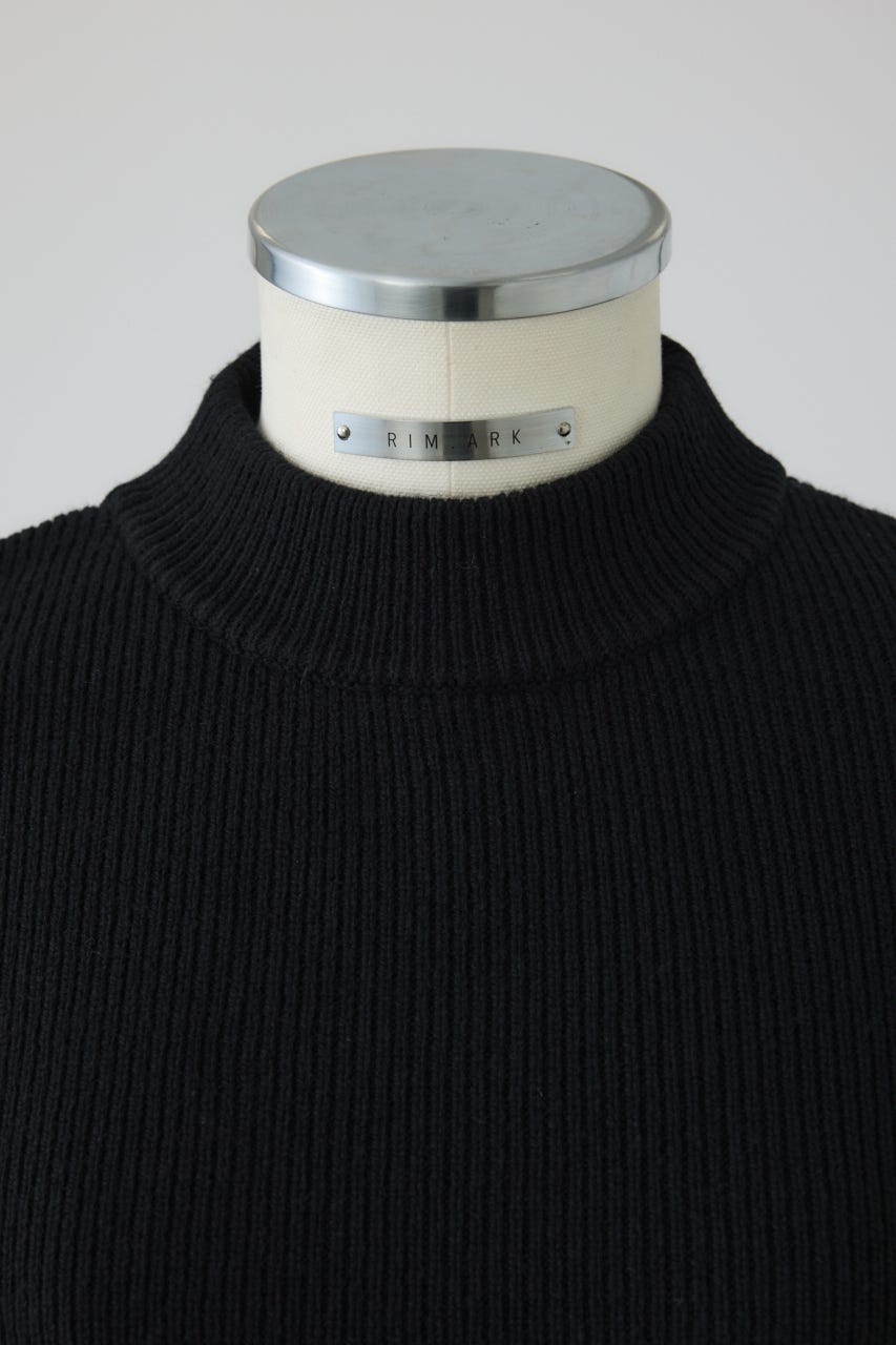 【26FW PRE ORDER】Back long tops BLK FREE