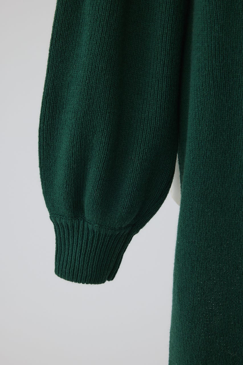 【26FW PRE ORDER】Back long tops GRN FREE