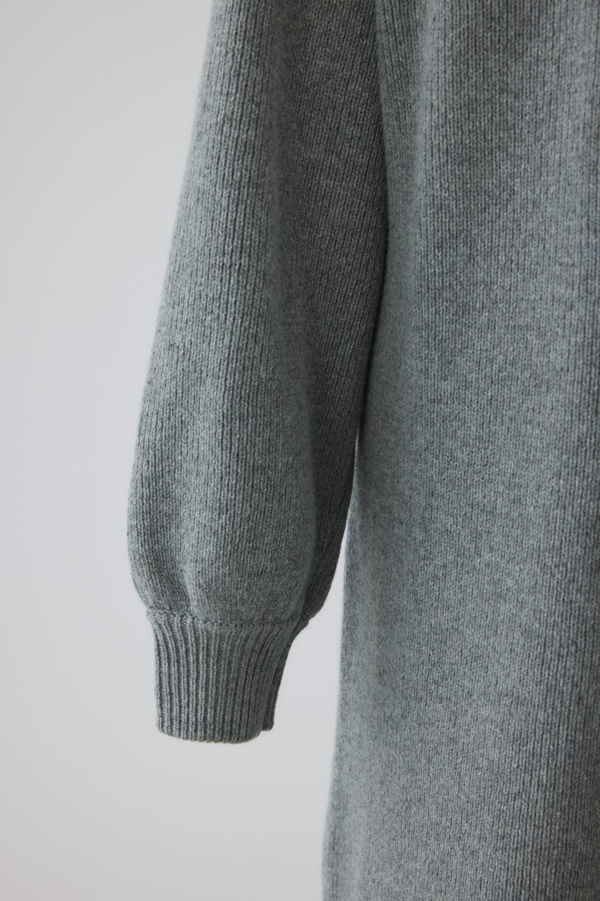 【26FW PRE ORDER】Back long tops GRY FREE