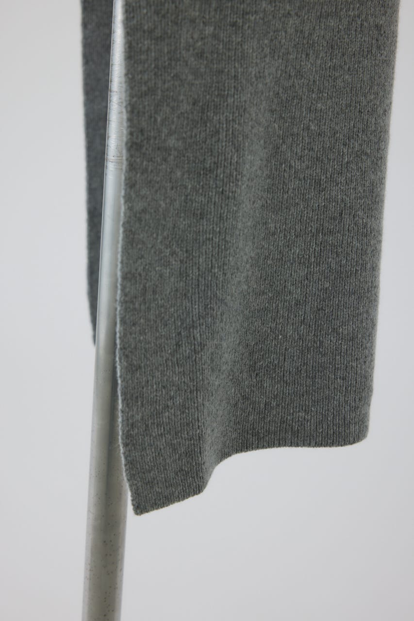 【26FW PRE ORDER】Back long tops GRY FREE