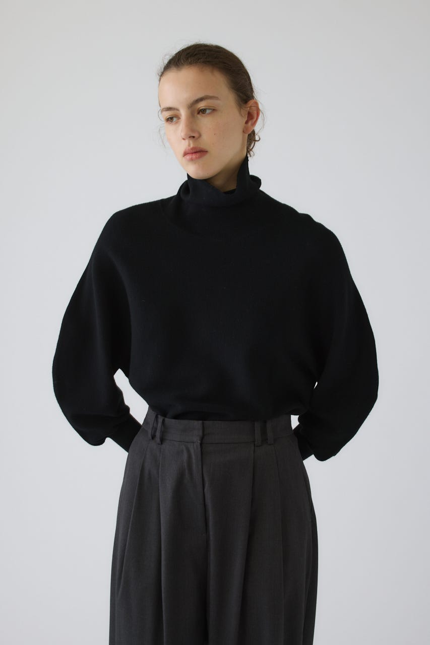 9/2- order start Dolman wide washable knit BLK 38