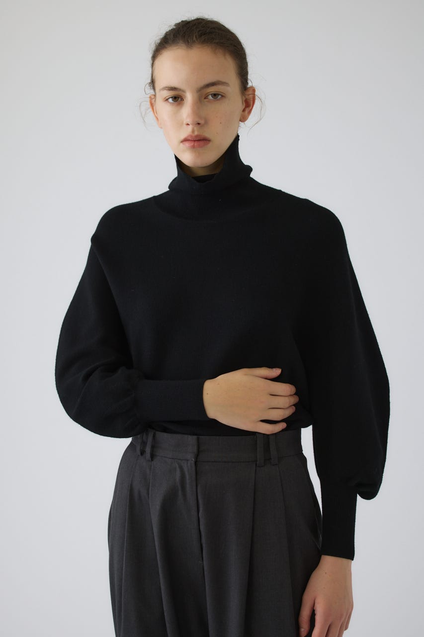 9/2- order start Dolman wide washable knit BLK 38