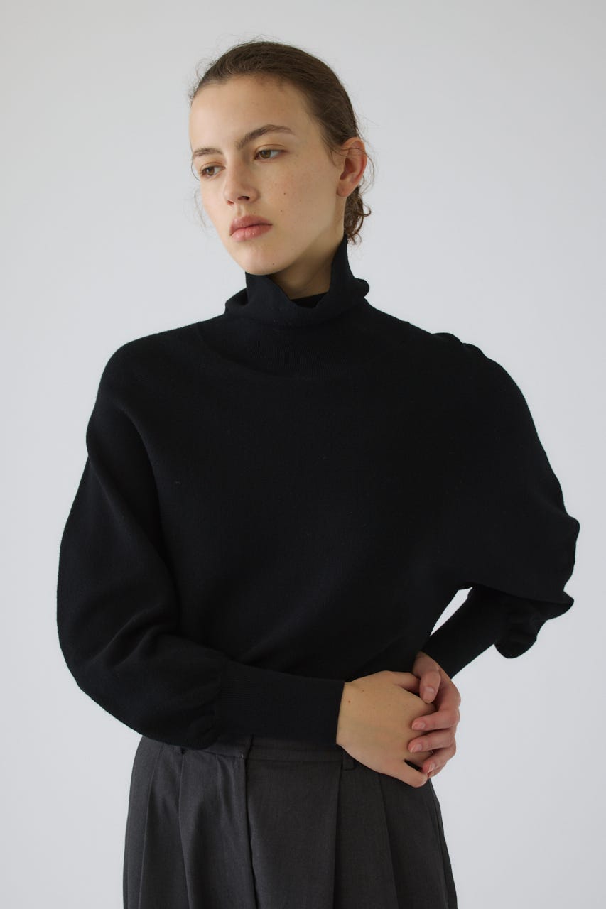 9/2- order start Dolman wide washable knit BLK 38