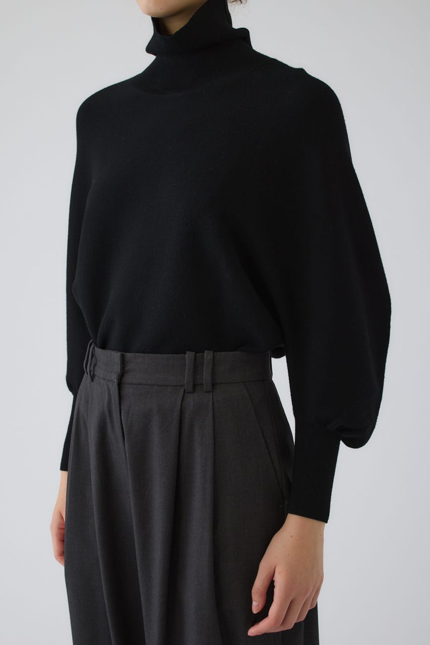 9/2- order start Dolman wide washable knit BLK 38