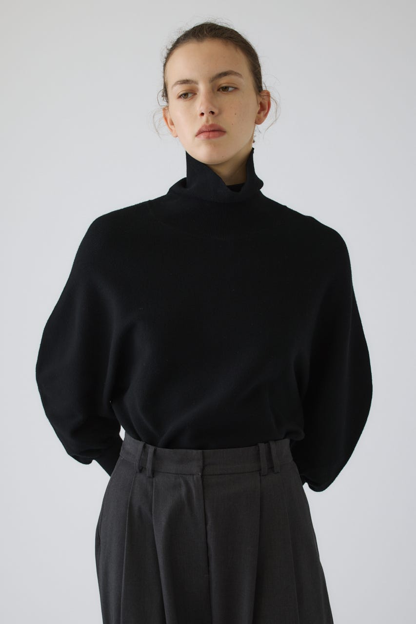 9/2- order start Dolman wide washable knit BLK 38
