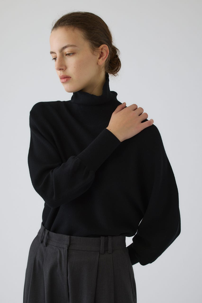 9/2- order start Dolman wide washable knit BLK 38